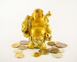 money buddha - shiny objects