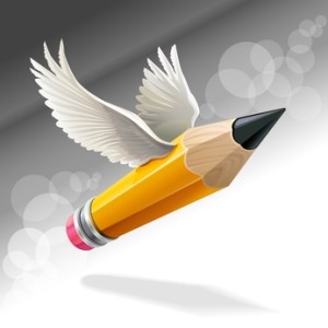 Angel Winged Pencil